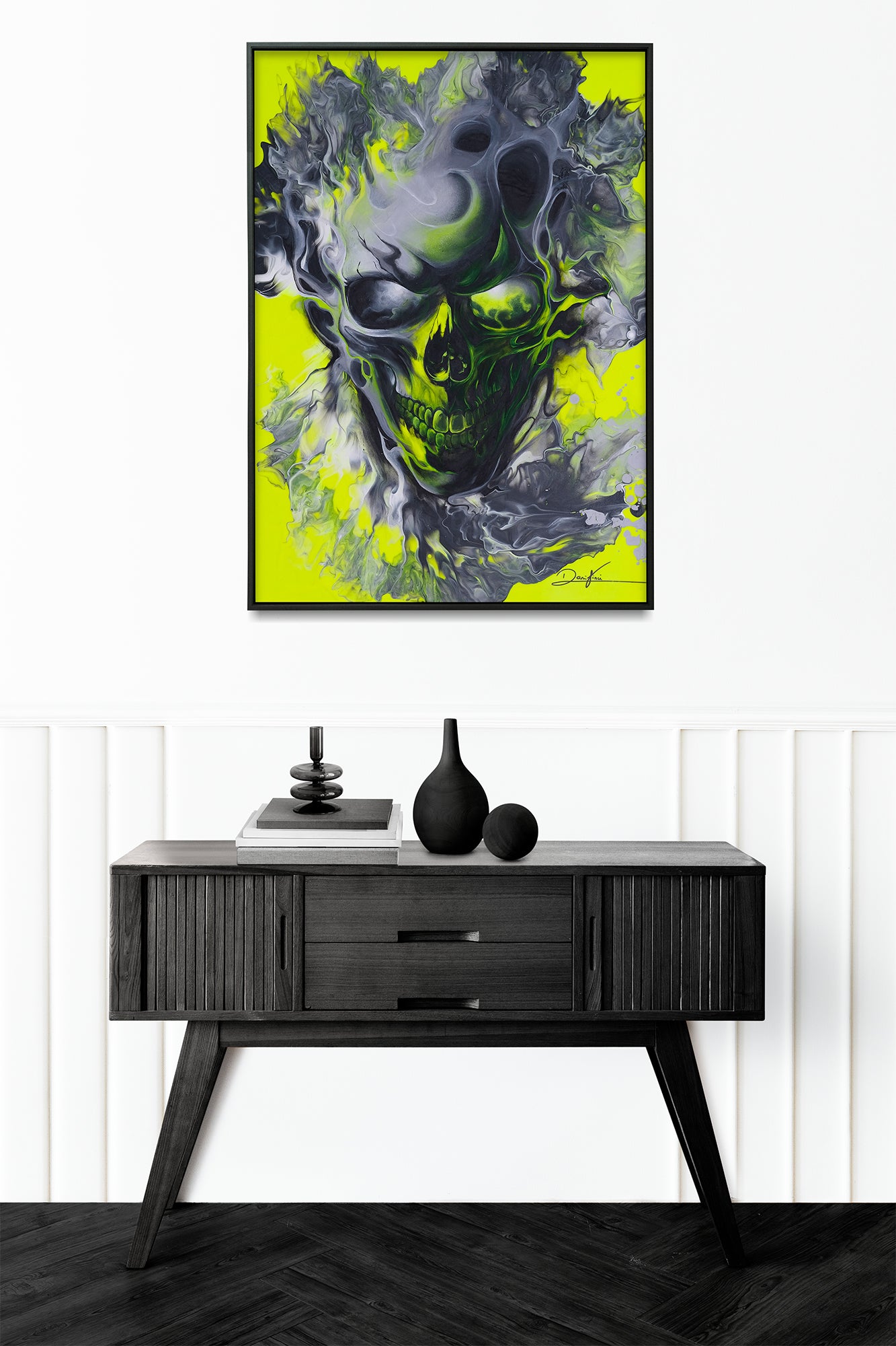 Evil Skull (Kunstdruck)