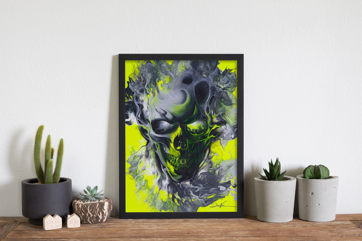 Evil Skull (Kunstdruck)
