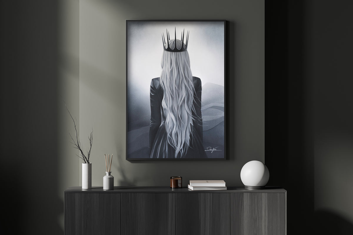 Queen of the Grey Lands (Kunstdruck)