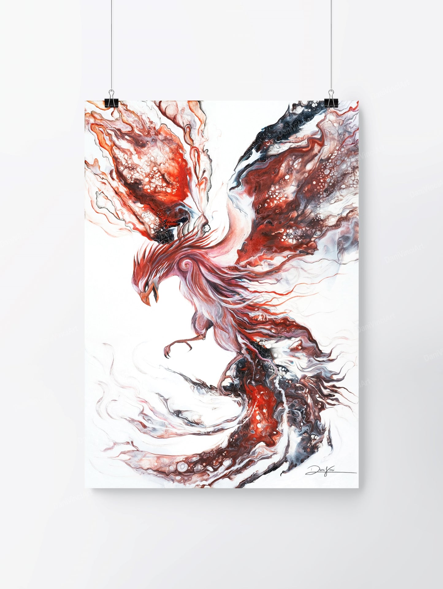Phoenix (Kunstdruck)