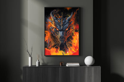 Fire Dragon (Art Print)