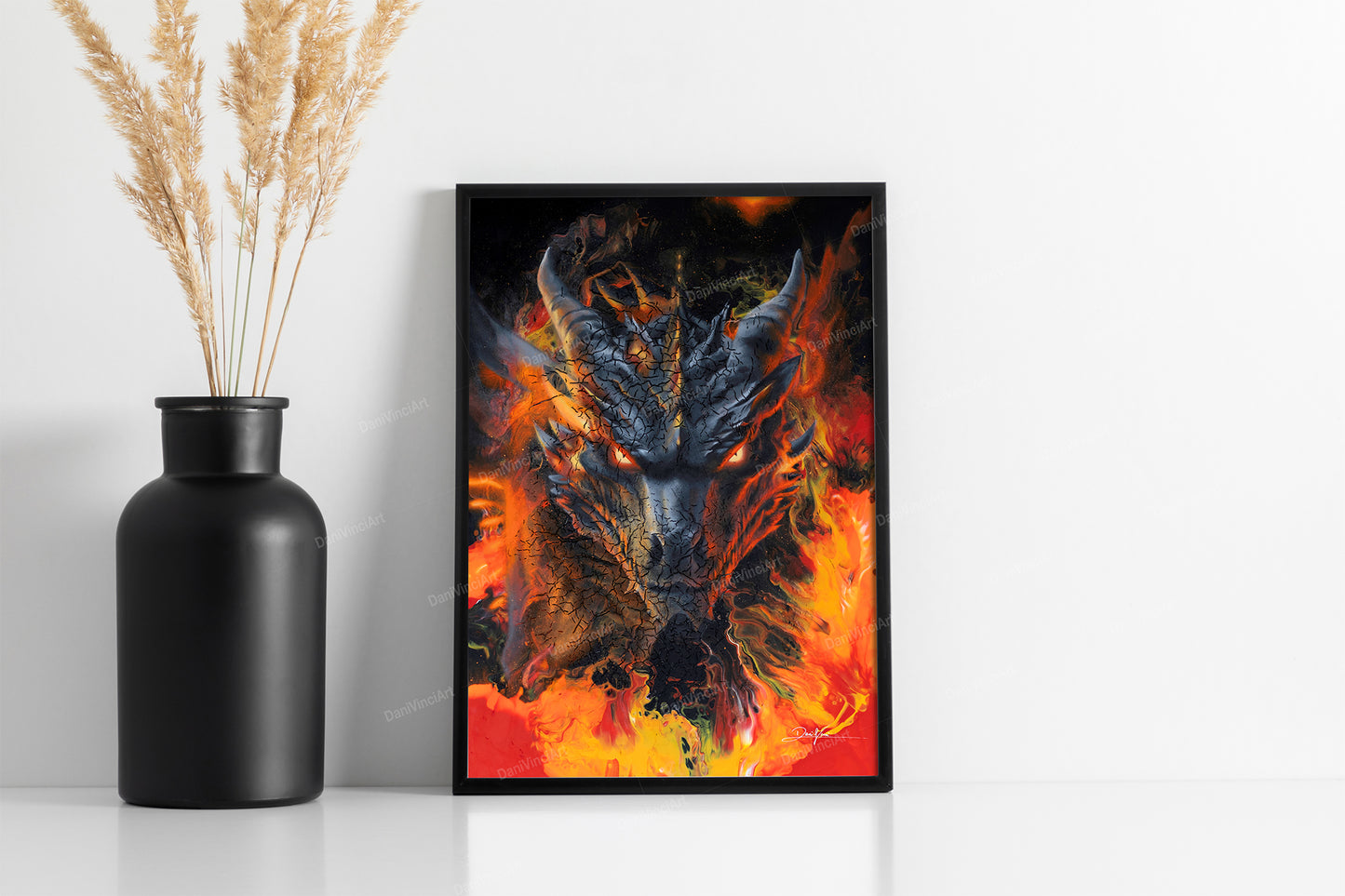 Fire Dragon (Art Print)