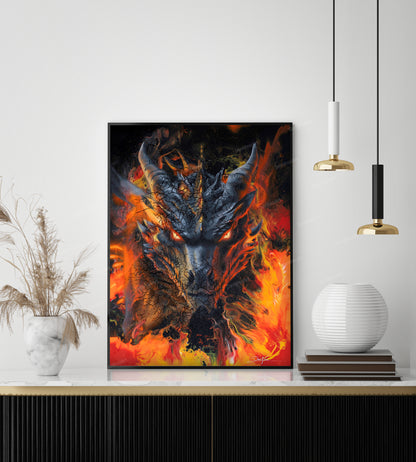 Fire Dragon (Art Print)