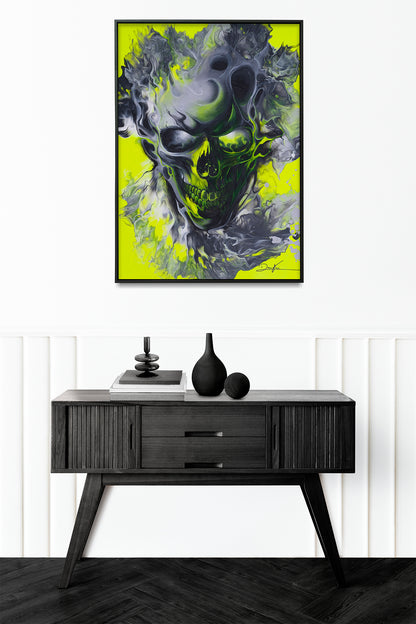 Evil Skull (Kunstdruck)
