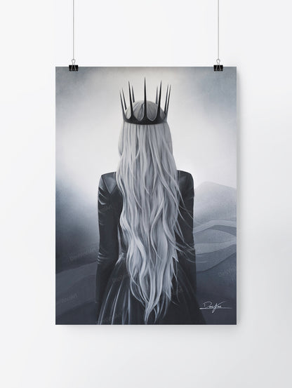 Queen of the Grey Lands (Kunstdruck)