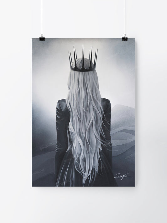 Queen of the Grey Lands (Kunstdruck)