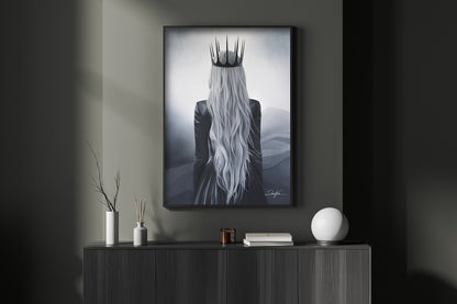 Queen of the Grey Lands (Kunstdruck)