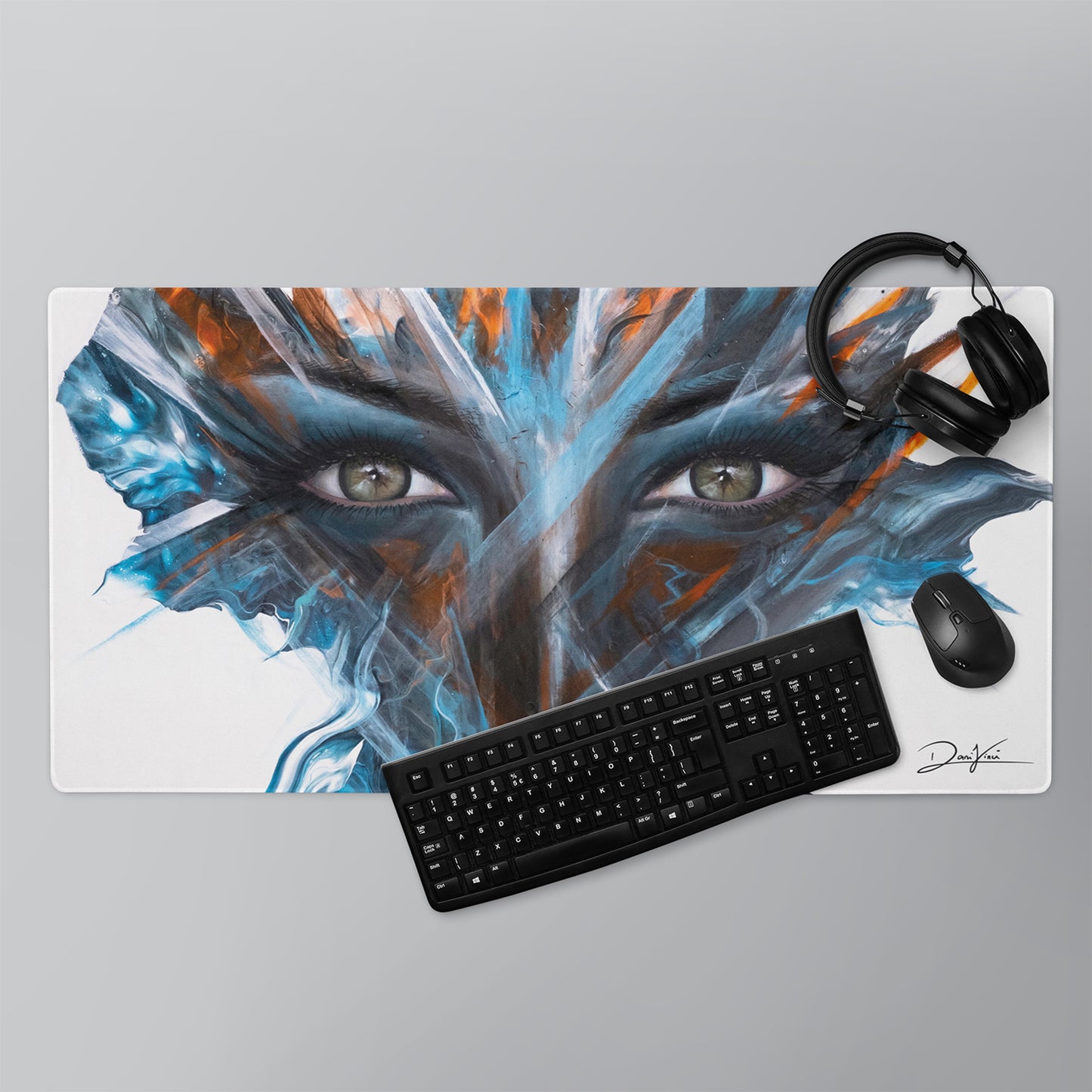 Dark Eyes (Premium Mousepad)