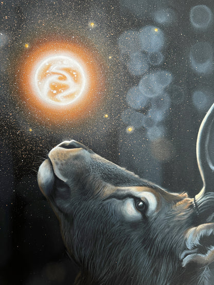 Glowing Deer