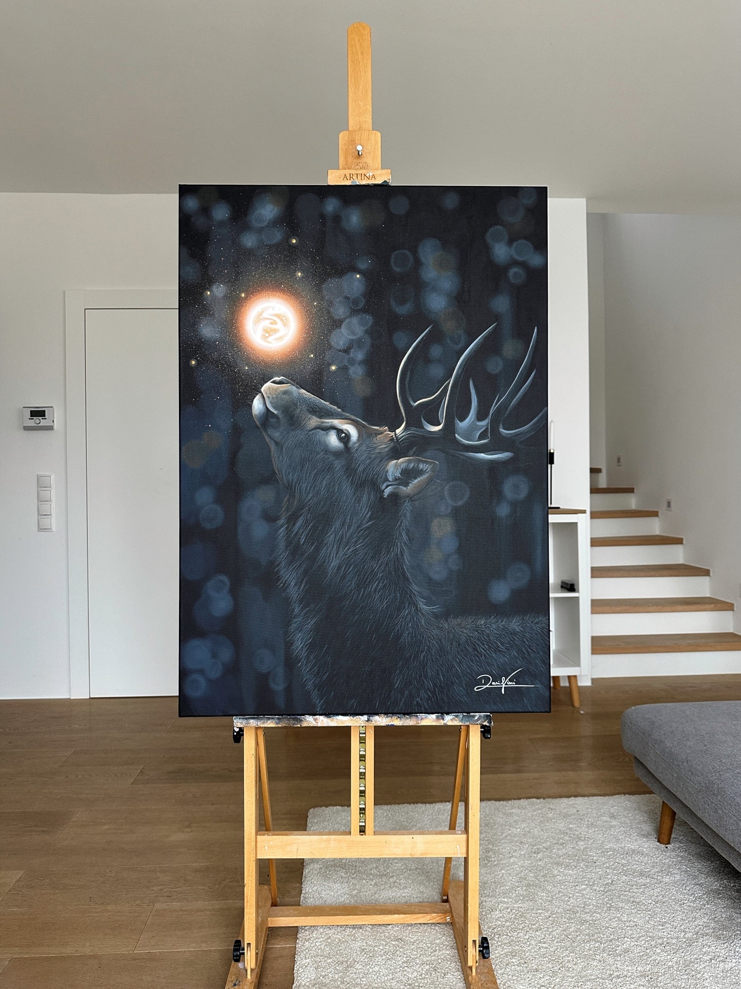 Glowing Deer