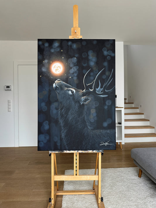 Glowing Deer