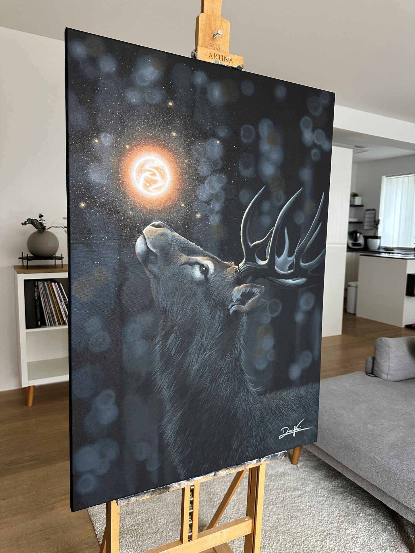 Glowing Deer