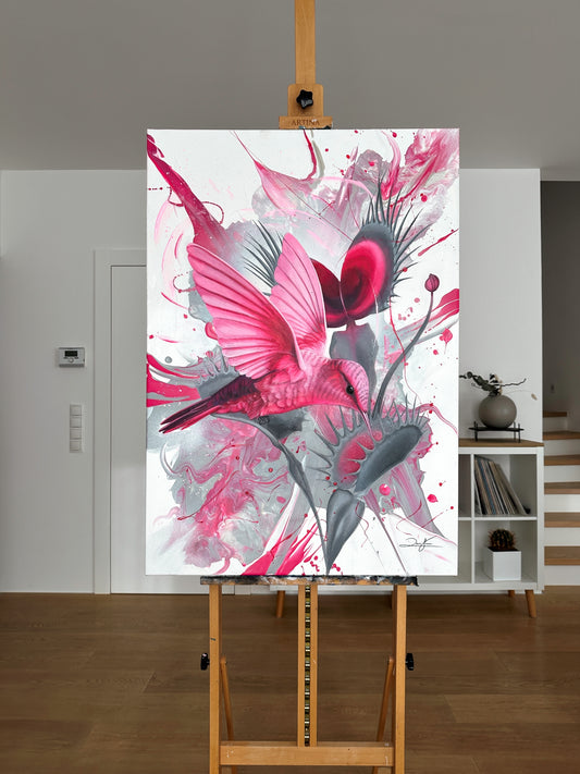 Pink Hummingbird