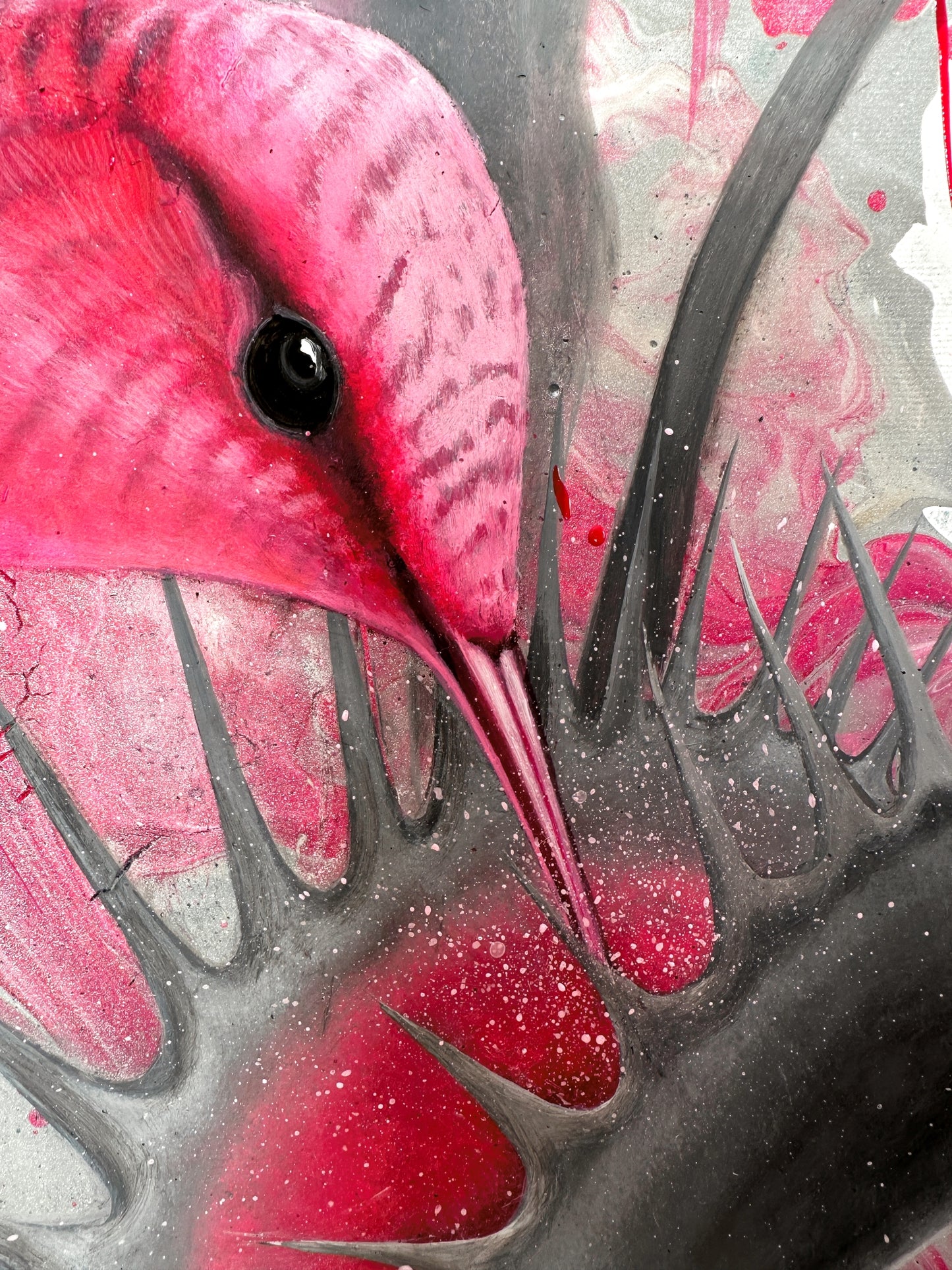 Pink Hummingbird