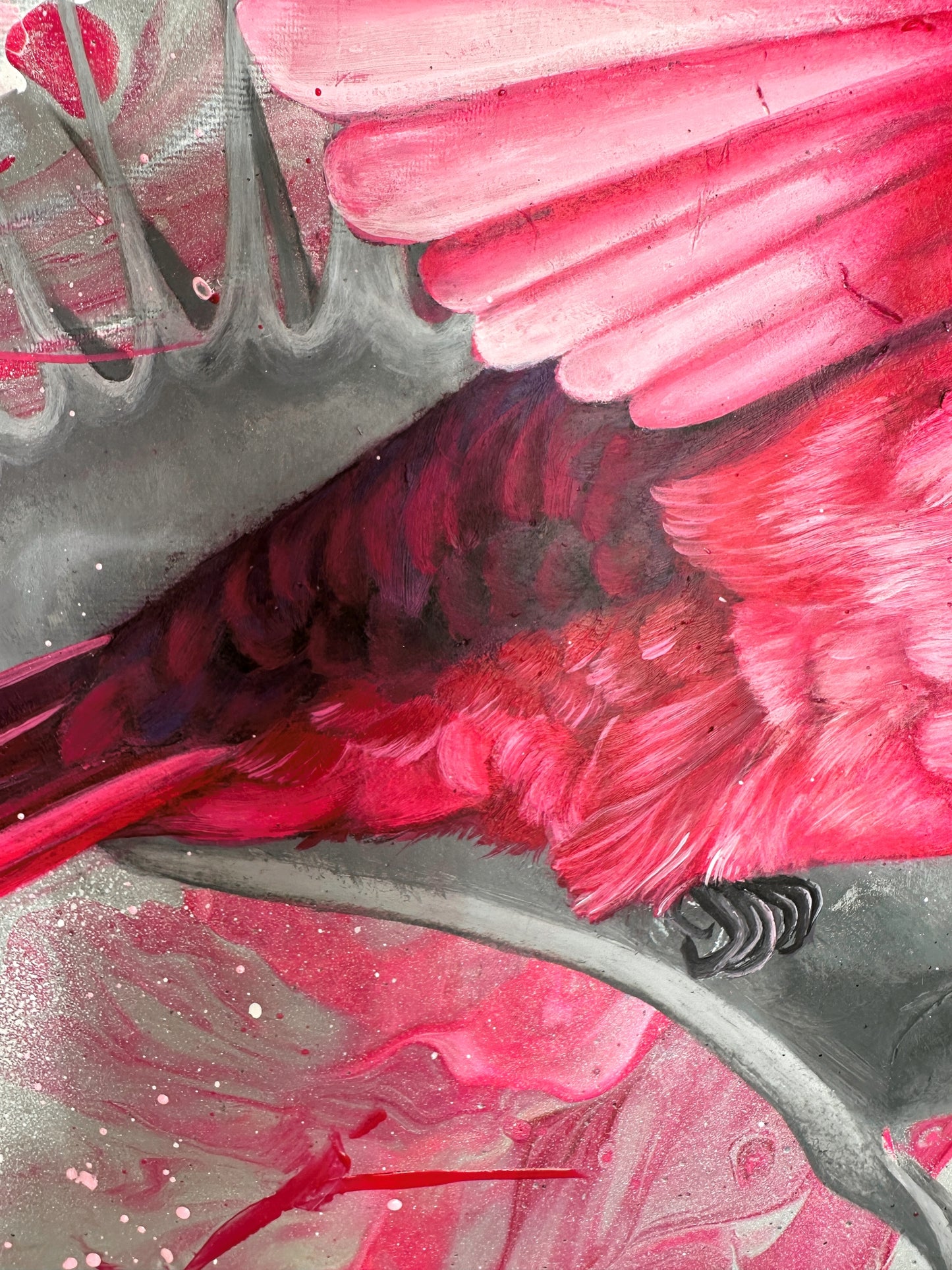 Pink Hummingbird