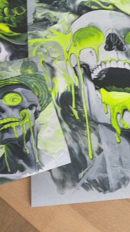 Evil Skull (Kunstdruck)