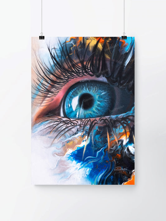 Blue Eye (Art Print)