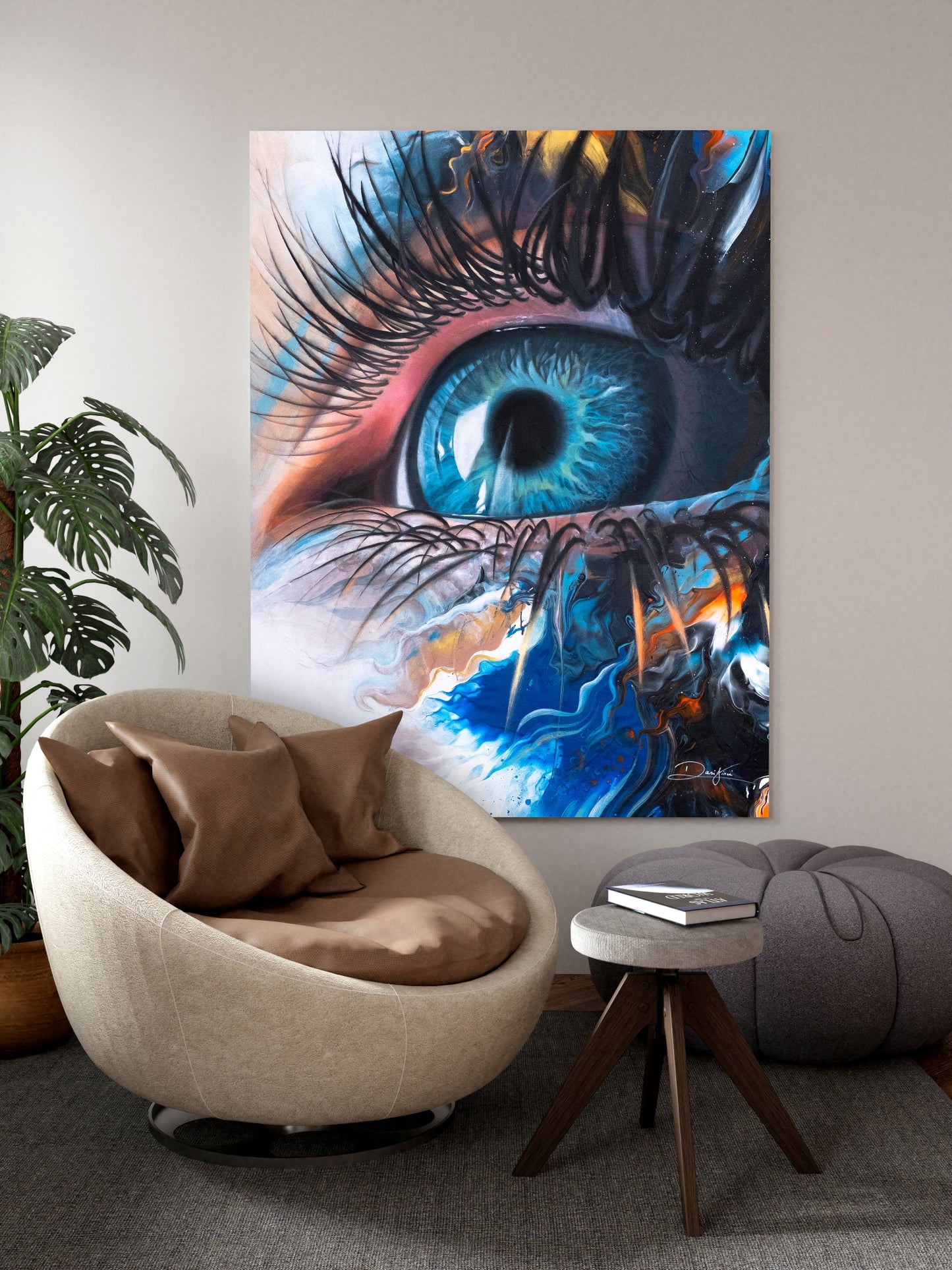 Blue Eye (Art Print)