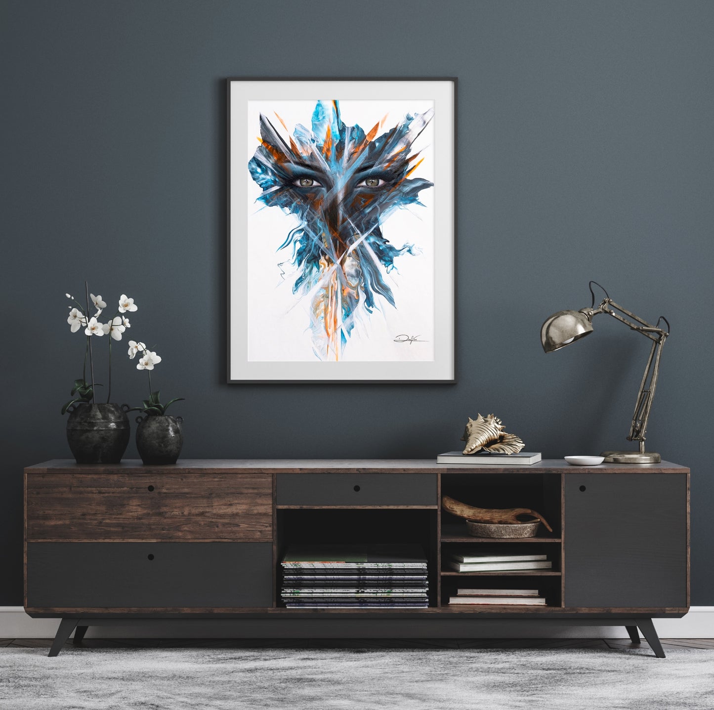 Dark Eyes (Kunstdruck)