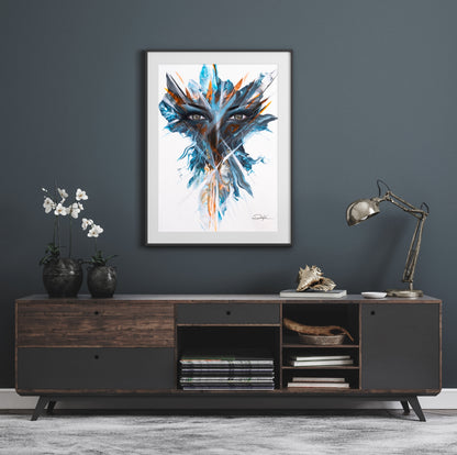 Dark Eyes (Kunstdruck)