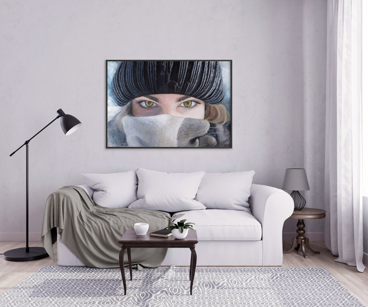 Winter Eyes (Art Print)